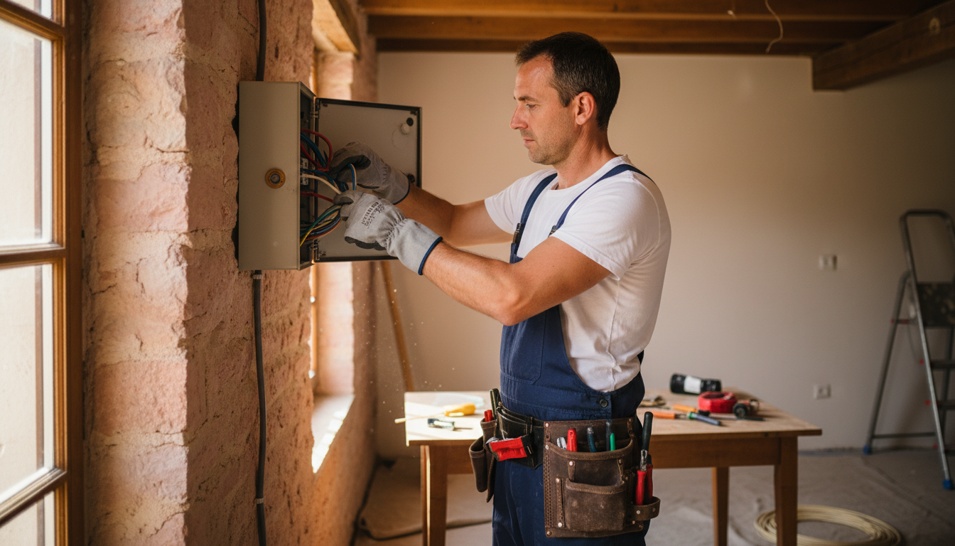 Électricien à Rodez : Dépannage, Installation et Mise aux Normes