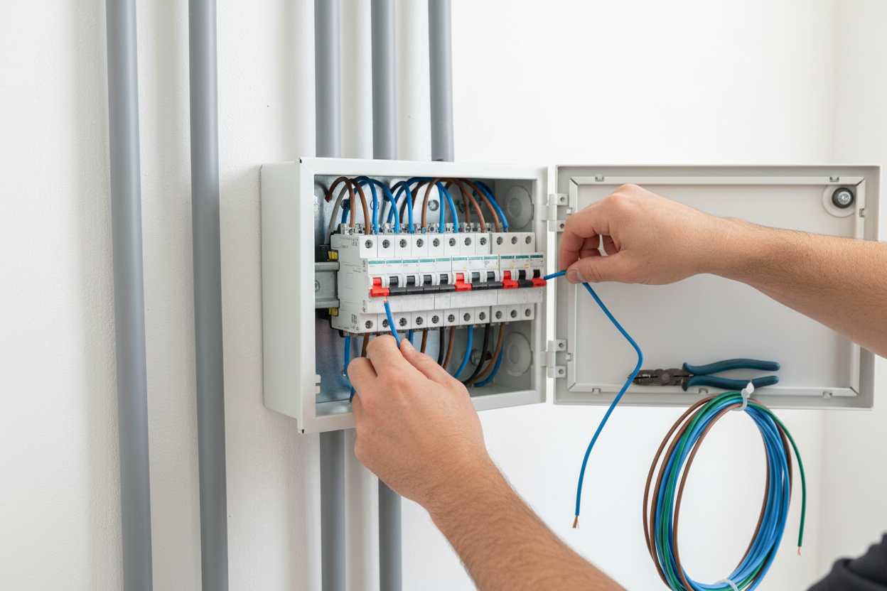 Mise aux normes et remplacement de tableau électrique à Rodez